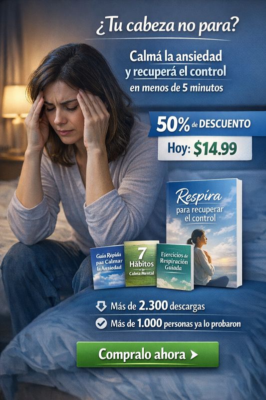 Respira para Recuperar el Control (Incluye 3 Bonos Exclusivos)