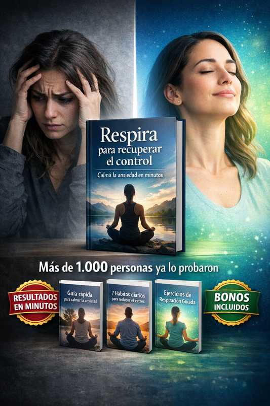 Respira para Recuperar el Control (Incluye 3 Bonos Exclusivos)