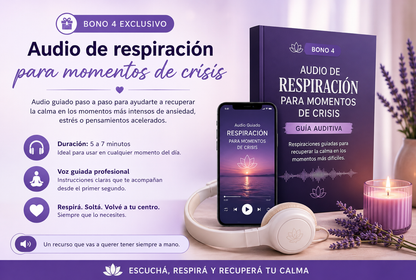 Respira para Recuperar el Control (Incluye 4 Bonos Exclusivos)