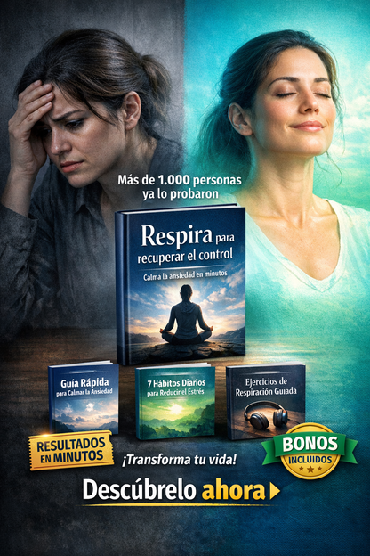 Respira para Recuperar el Control (Incluye 3 Bonos Exclusivos)