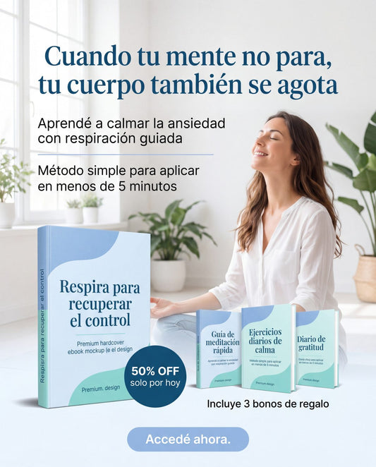 Respira para Recuperar el Control (Incluye 3 Bonos Exclusivos)